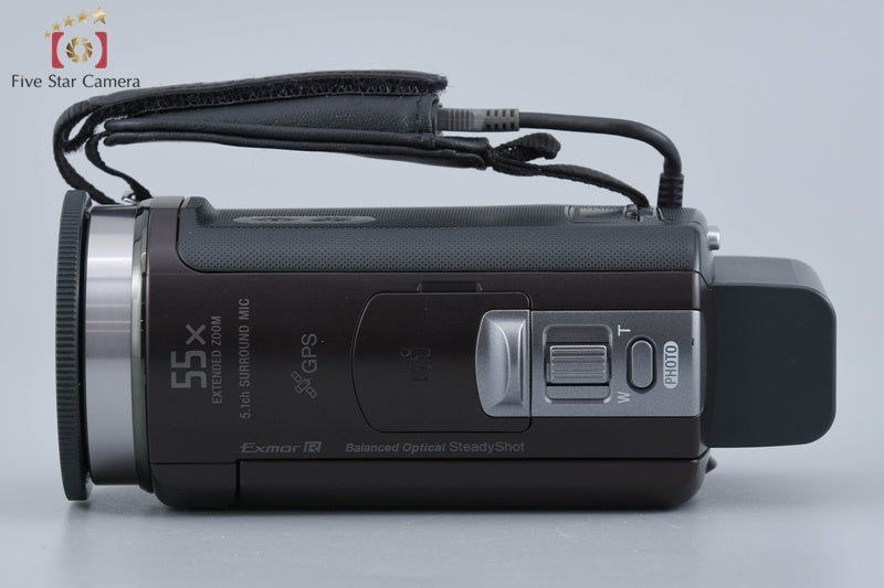 SONY HANDYCAM HDR-CX430V Brown Digital Video Camera [Japanese Language Only]