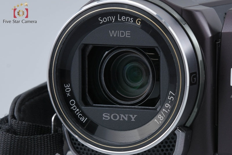 SONY HANDYCAM HDR-CX430V Brown Digital Video Camera [Japanese Language Only]