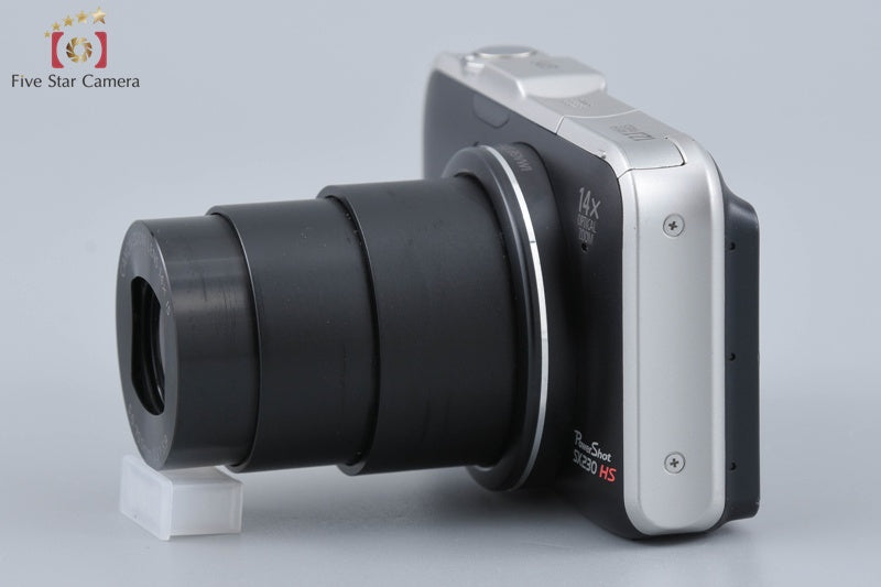 Canon PowerShot SX230 HS Black 12.1 MP Digital Camera w/ Box