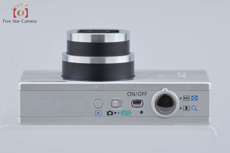 Canon IXY 3 Silver 10.1 MP Digital Camera w/ Box