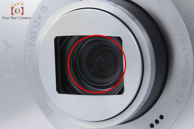 Canon IXY 3 Silver 10.1 MP Digital Camera w/ Box