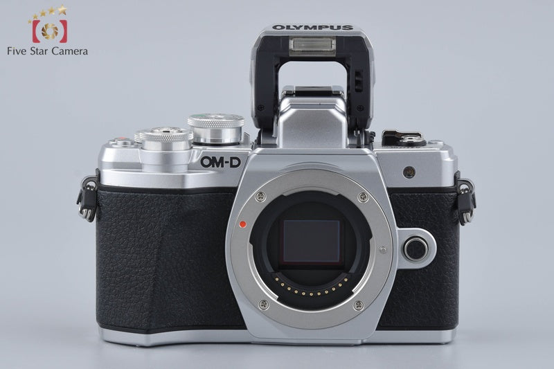 "Count 2,471" Olympus OM-D E-M10 Mark III Silver 16.1 MP 14-42 40-150 EZ Lenses