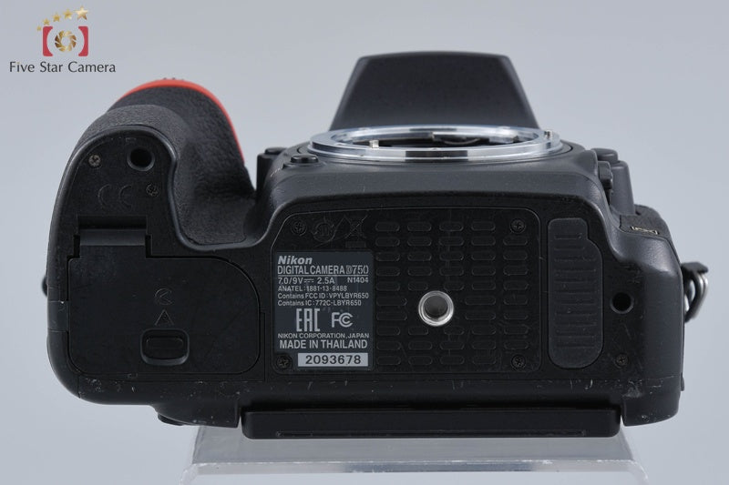"Shutter count 2,685" Nikon D750 24.3 MP Full Frame Digital SLR Camera Body