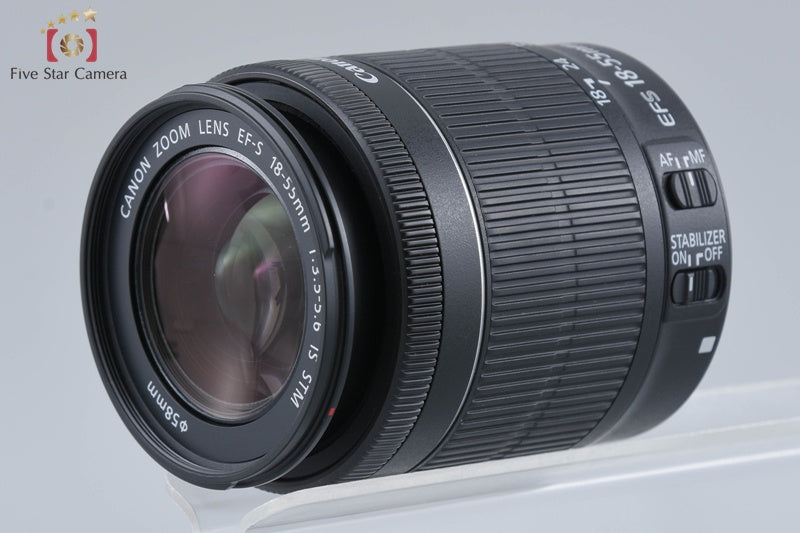 "Count 4,004" Canon EOS 60D 18.0 MP Digital SLR Camera EF-S 18-55 IS STM Lens