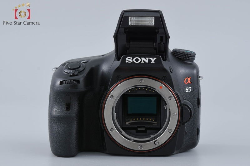 SONY α65 SLT-A65V 24.3 MP Digital SLR Camera Body [Japanese Language Only]