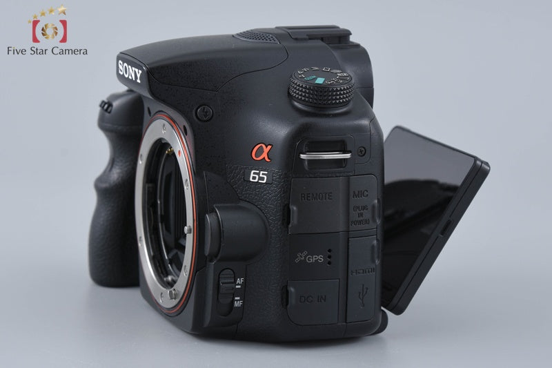 SONY α65 SLT-A65V 24.3 MP Digital SLR Camera Body [Japanese Language Only]