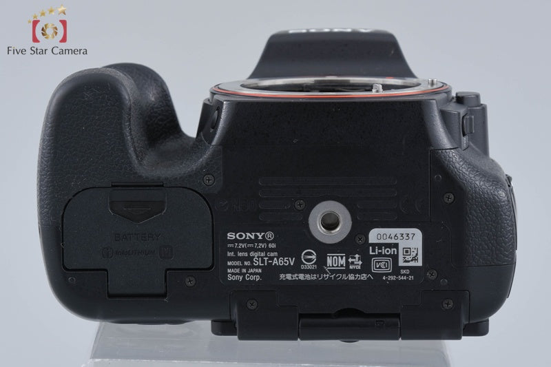 SONY α65 SLT-A65V 24.3 MP Digital SLR Camera Body [Japanese Language Only]