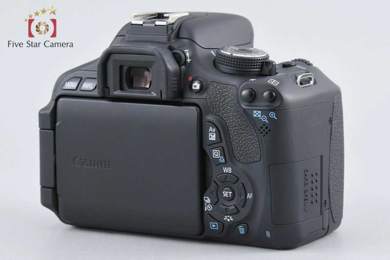 Canon EOS Kiss X5 / Rebel T3i / 600D 18.0 MP EF-S 18-55 IS II Lens w/ Box