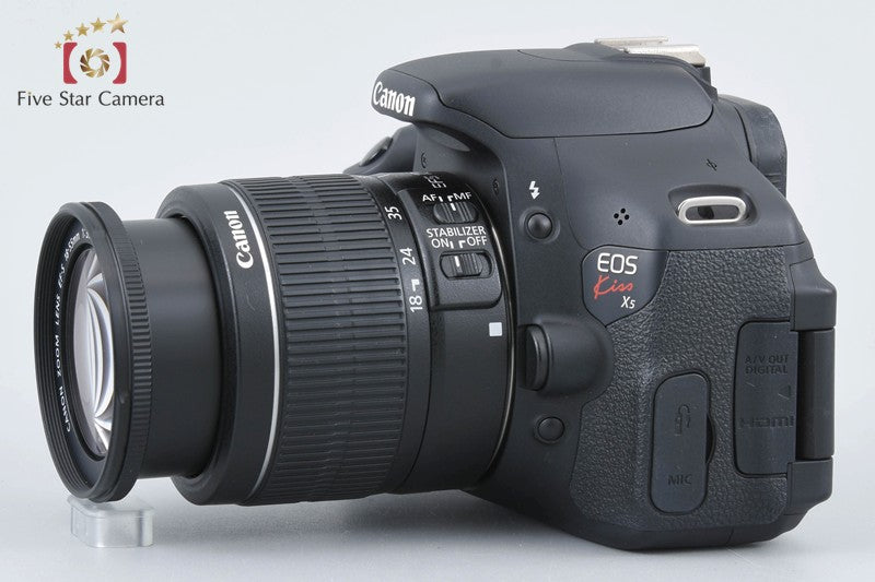Canon EOS Kiss X5 / Rebel T3i / 600D 18.0 MP EF-S 18-55 IS II Lens w/ Box