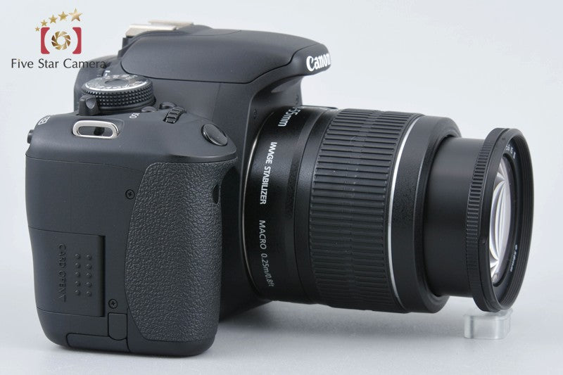 Canon EOS Kiss X5 / Rebel T3i / 600D 18.0 MP EF-S 18-55 IS II Lens w/ Box