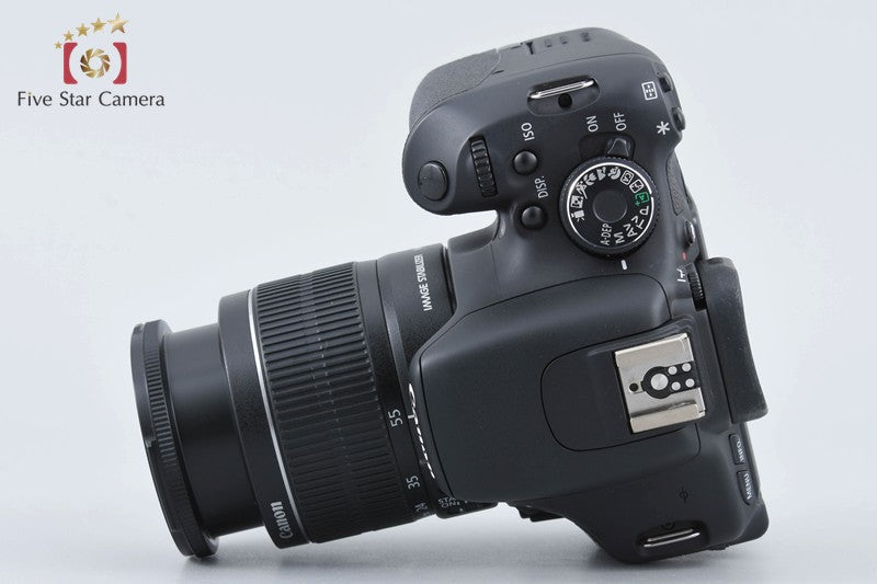 Canon EOS Kiss X5 / Rebel T3i / 600D 18.0 MP EF-S 18-55 IS II Lens w/ Box