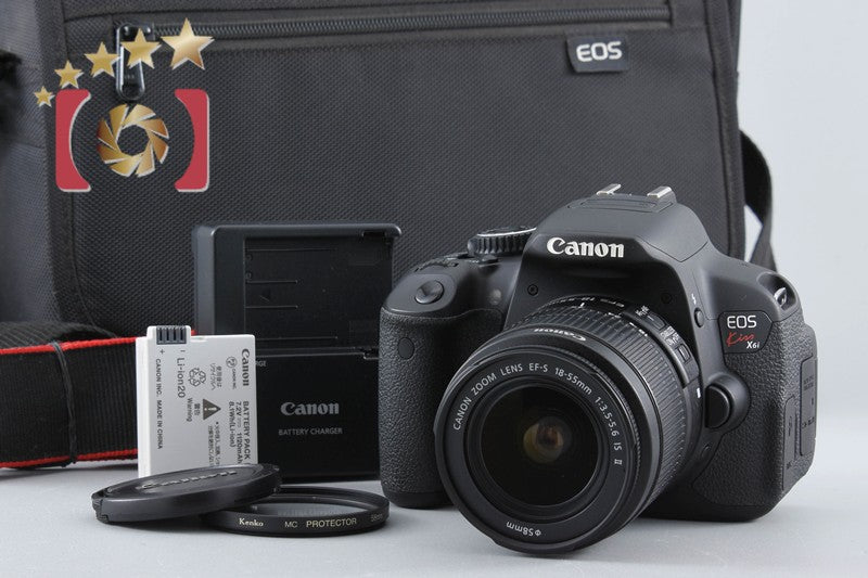 "Count 2,421" Canon EOS Kiss X6i / Rebal T4i / 650D 18.0 MP 18-55 IS II Lens