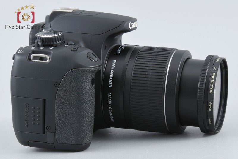 "Count 2,421" Canon EOS Kiss X6i / Rebal T4i / 650D 18.0 MP 18-55 IS II Lens