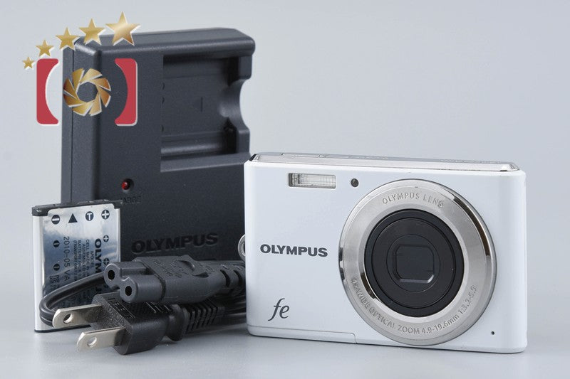 Olympus FE-4050 White 12.0 MP Digital Camera
