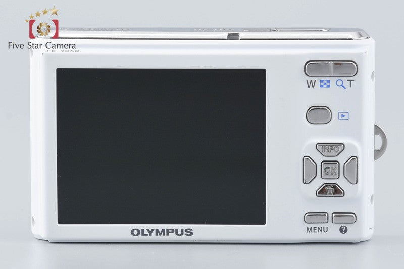 Olympus FE-4050 White 12.0 MP Digital Camera