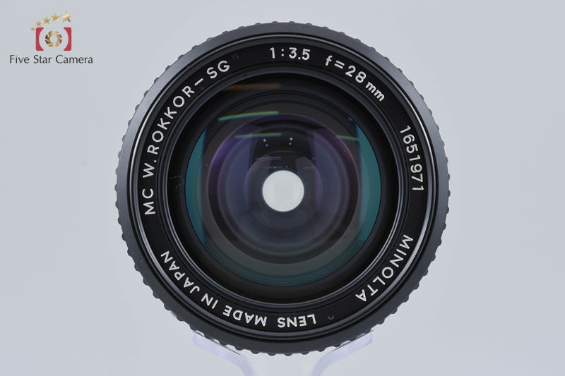 MINOLTA MC W.ROKKOR-SG 28mm f/3.5