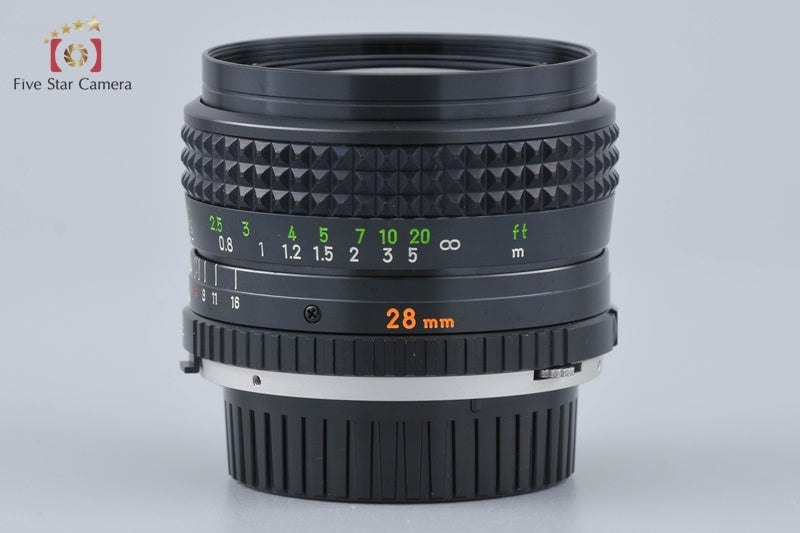 MINOLTA MC W.ROKKOR-SG 28mm f/3.5