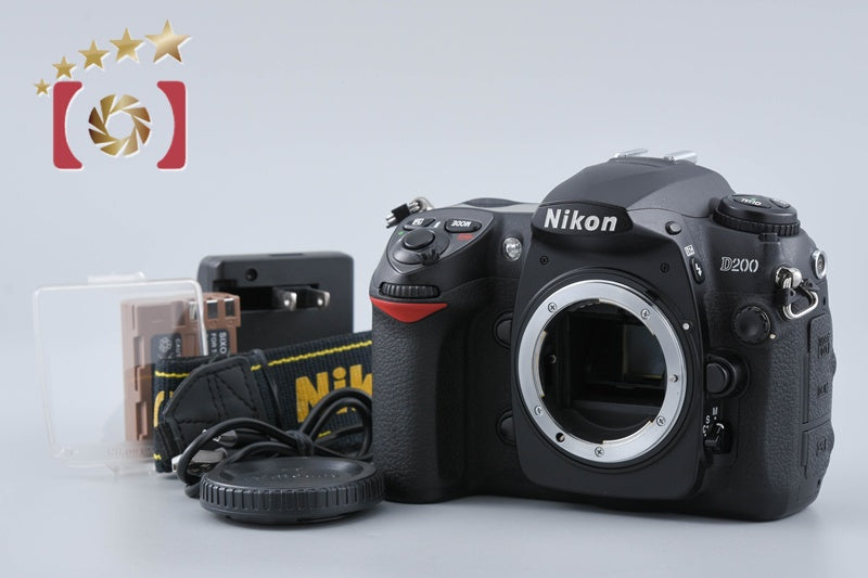 "Shutter count 5,733" Nikon D200 10.2 MP Digital SLR Camera Body