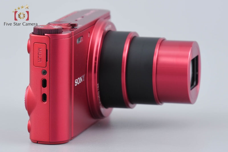 SONY Cyber-shot DSC-WX300 Red 18.2 MP Digital Camera [Multiple Languages]