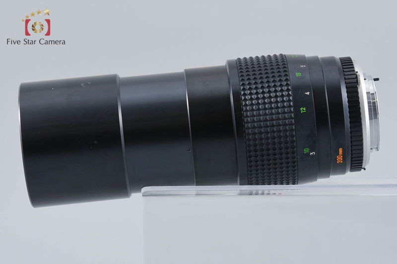 MINOLTA MC TELE ROKKOR-QF 200mm f/3.5