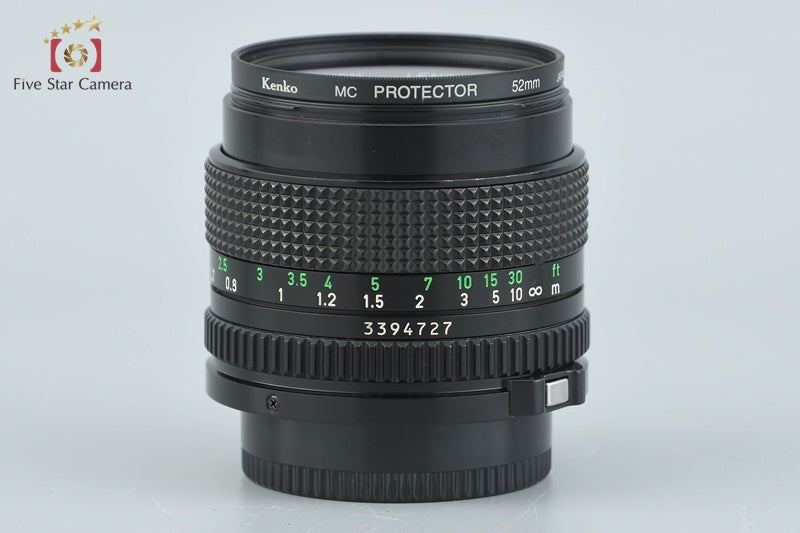 Canon New FD 50mm f/1.4
