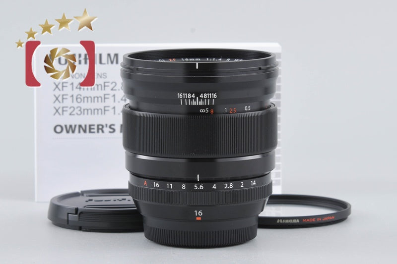 Fujifilm XF 16mm f/1.4 R WR
