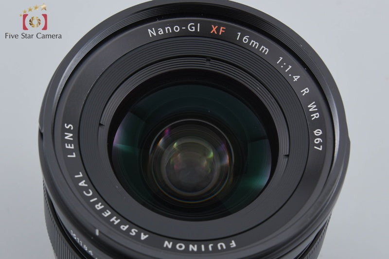 Fujifilm XF 16mm f/1.4 R WR