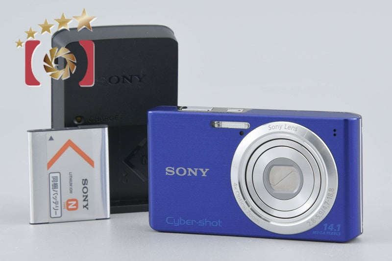 Sony Cyber-Shot DSC-W610 Blue 14.1 MP Digital Camera [Japanese Language Only]