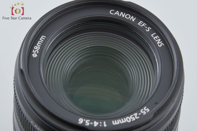 Canon EF-S 55-250mm f/4-5.6 IS