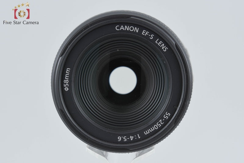 Canon EF-S 55-250mm f/4-5.6 IS