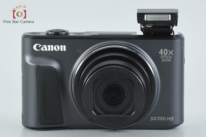 Canon PowerShot SX720 HS Black 20.3 MP Digital Camera w/ Box