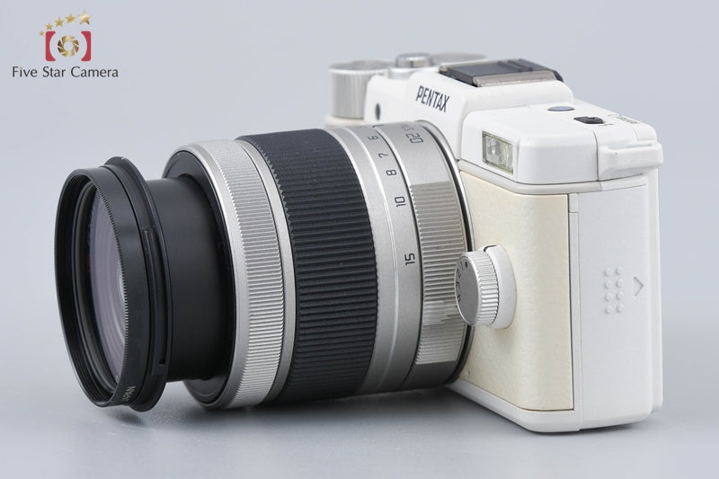 "Shutter count 1,255" PENTAX Q Ｗhite 12.4 MP Digital Mirrorless Camera 5-15 Lens