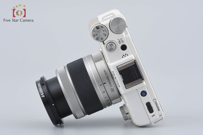 "Shutter count 1,255" PENTAX Q Ｗhite 12.4 MP Digital Mirrorless Camera 5-15 Lens