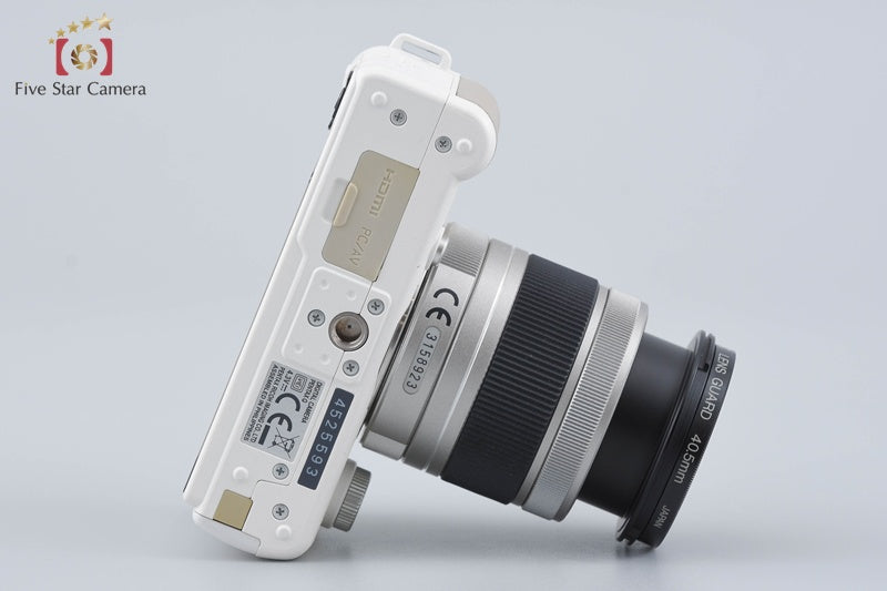 "Shutter count 1,255" PENTAX Q Ｗhite 12.4 MP Digital Mirrorless Camera 5-15 Lens