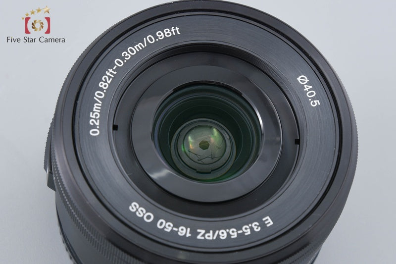 SONY E PZ 16-50mm f/3.5-5.6 OSS SELP1650 Black Sony E Mount