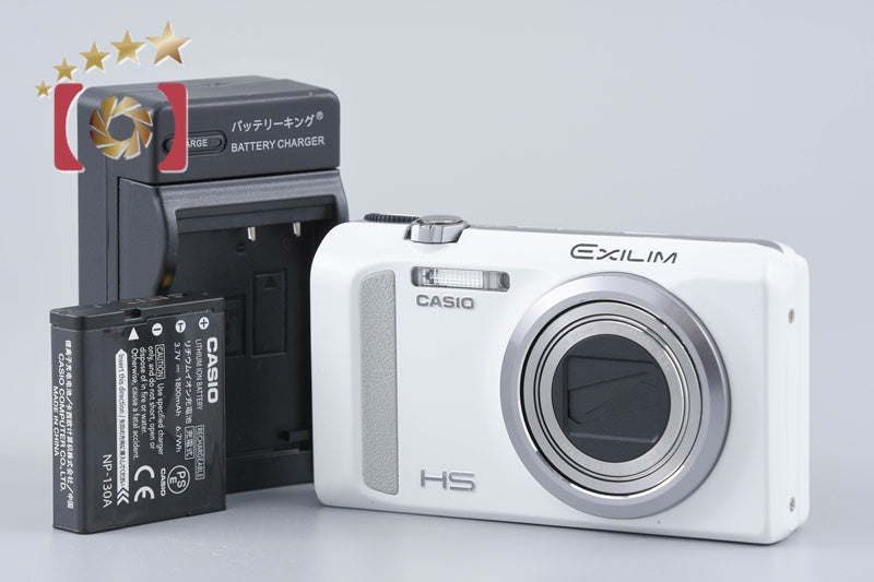 Casio HIGH SPEED EXILIM EX-ZR500 White16.1 MP Digital Camera