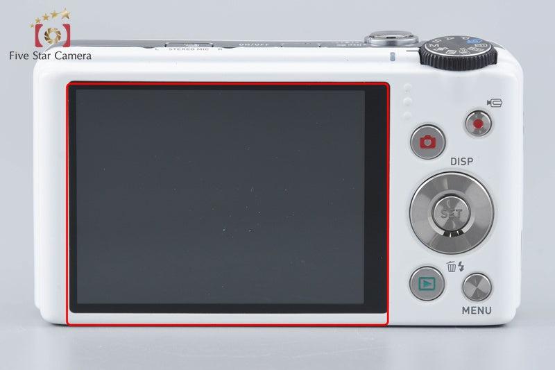 Casio HIGH SPEED EXILIM EX-ZR500 White16.1 MP Digital Camera