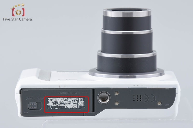 Casio HIGH SPEED EXILIM EX-ZR500 White16.1 MP Digital Camera