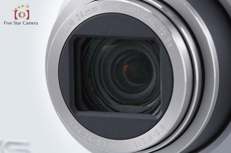 Casio HIGH SPEED EXILIM EX-ZR500 White16.1 MP Digital Camera