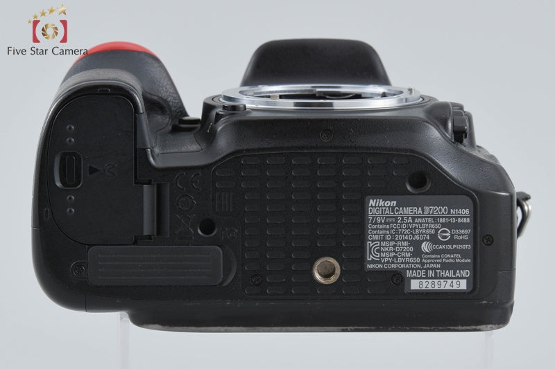 Nikon D7200 24.2 MP Digital SLR Camera Body