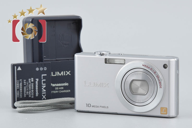 Panasonic LUMIX DMC-FX37 Silver 10.1 MP Digital Camera [Japanese Language Only]