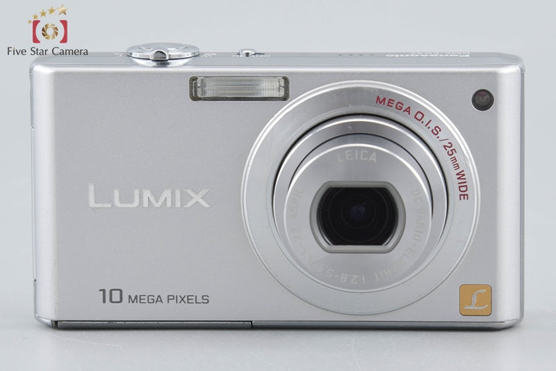 Panasonic LUMIX DMC-FX37 Silver 10.1 MP Digital Camera [Japanese Language Only]