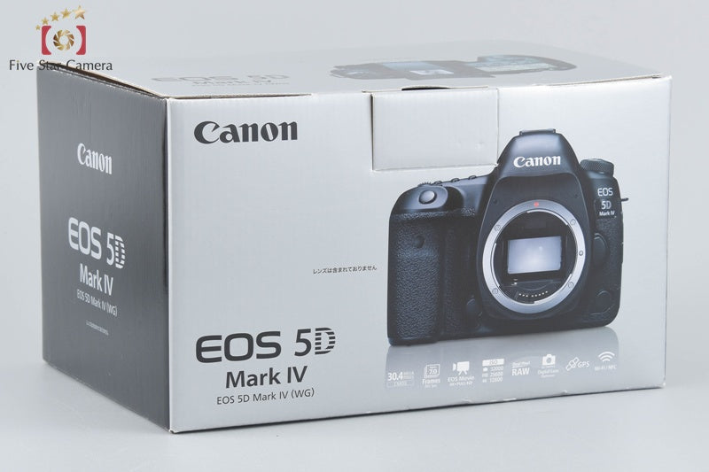 Canon EOS 5D Mark IV 30.4 MP Full Frame Digital Camera w/ Box