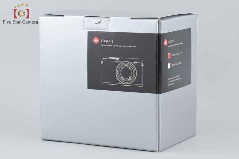 Leica Q2 Black 47.3 MP Digital Camera w/ Box