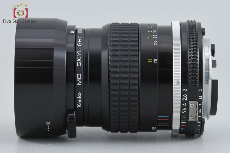 Nikon Ai NIKKOR 85mm f/2