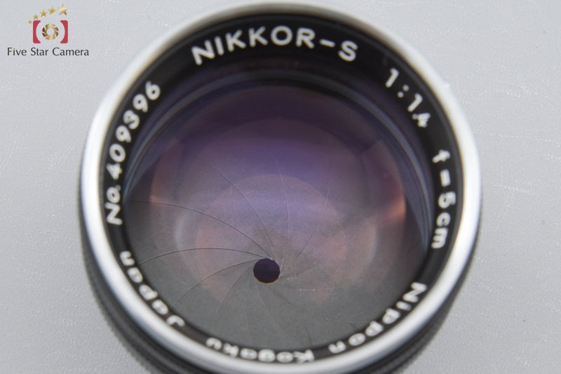 Nikon NIKKOR-S 50mm f/1.4 Black Nikon S Mount