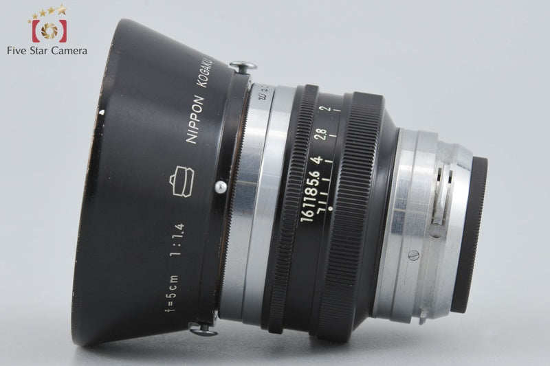 Nikon NIKKOR-S 50mm f/1.4 Black Nikon S Mount
