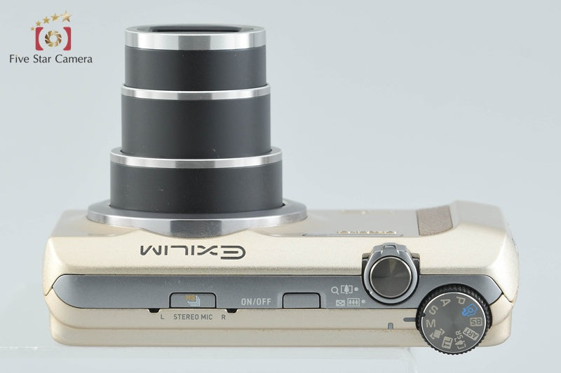 Casio HIGH SPEED EXILIM EX-ZR500 Gold 16.1 MP Digital Camera