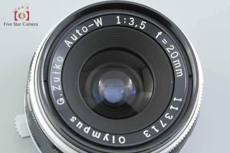 Olympus G.ZUIKO AUTO-W 20mm f/3.5 for Pen F FT FV