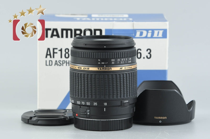 Tamron A18 AF 18-250mm f/3.5-6.3 ASPHERICAL Di II LD IF MACRO for Canon w/ Box